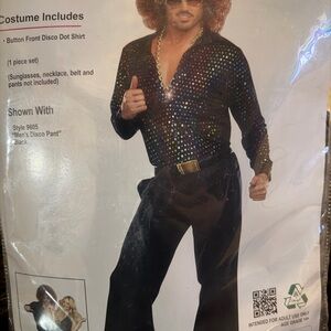 Disco Dot Shirt Costume